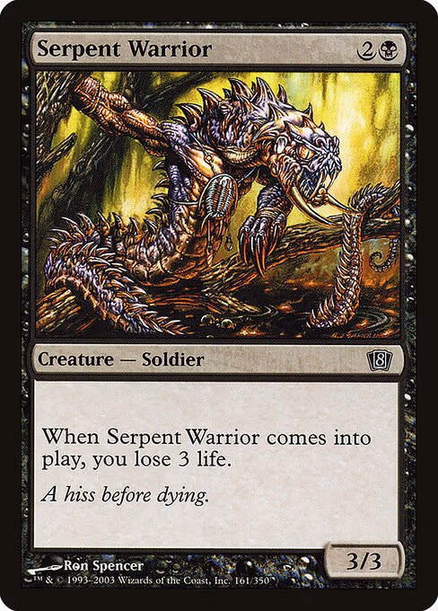 Serpent Warrior - C (161)