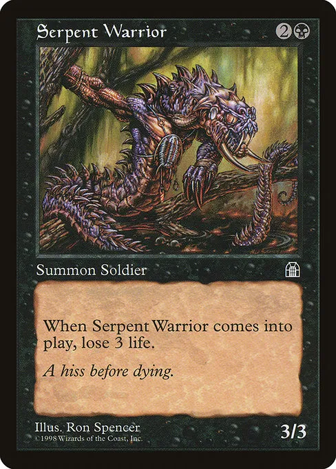 Serpent Warrior - C