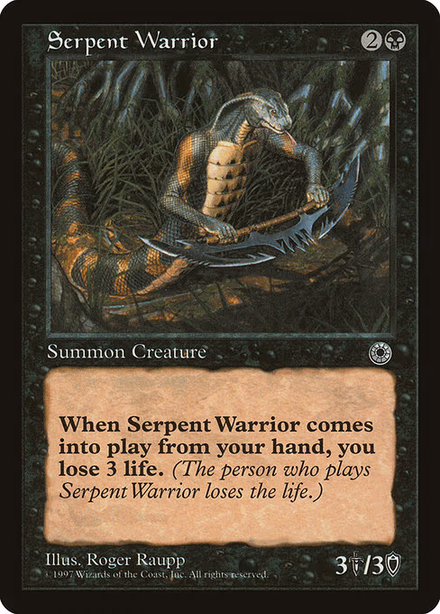 Serpent Warrior - C