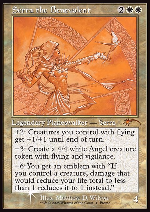 Serra the Benevolent (Retro Frame)