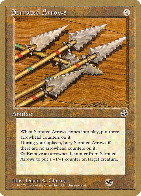 Serrated Arrows - 1996 Leon Lindback