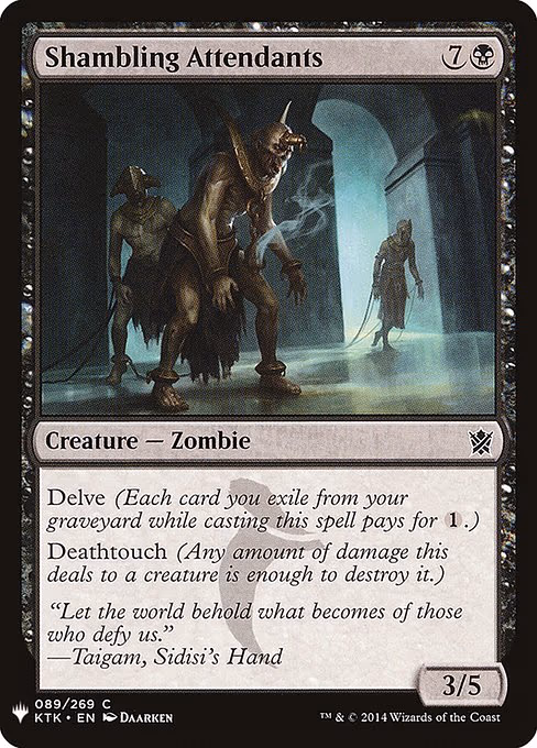 Shambling Attendants