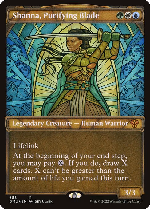 Shanna, Purifying Blade