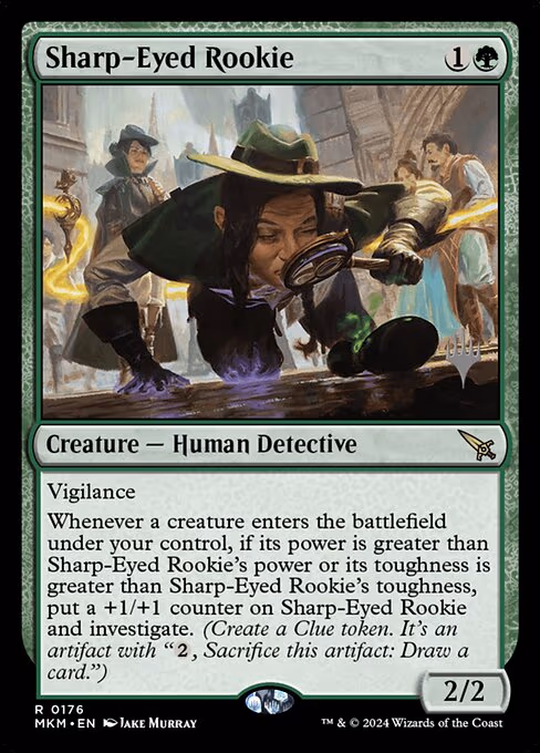 Sharp-Eyed Rookie