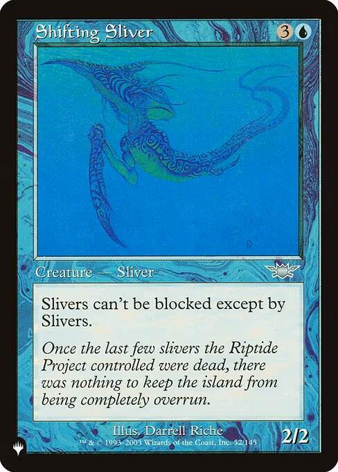 Shifting Sliver