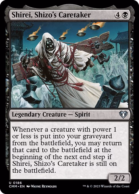 Shirei, Shizo's Caretaker