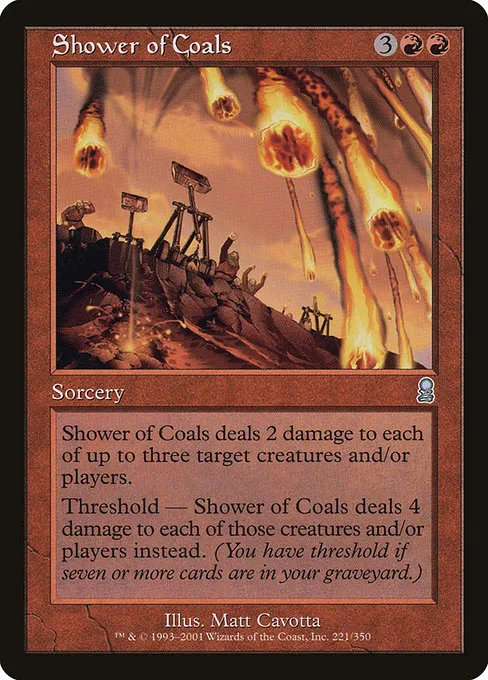 Shower of Coals - U (221)