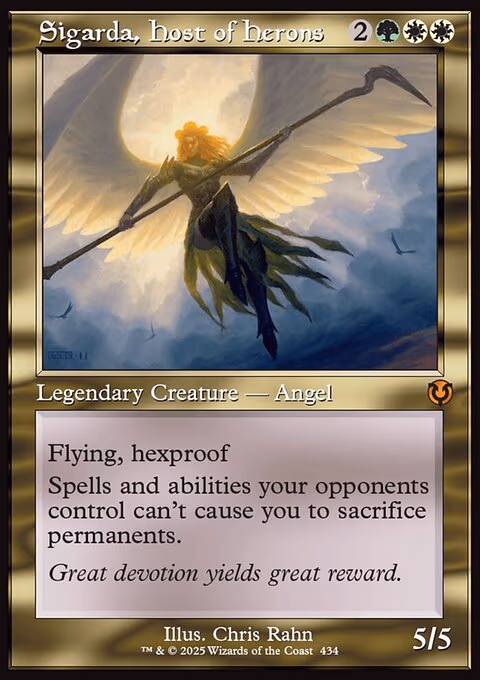 Sigarda, Host of Herons (Retro Frame)
