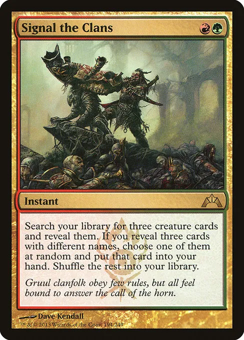 Signal the Clans - R (194)
