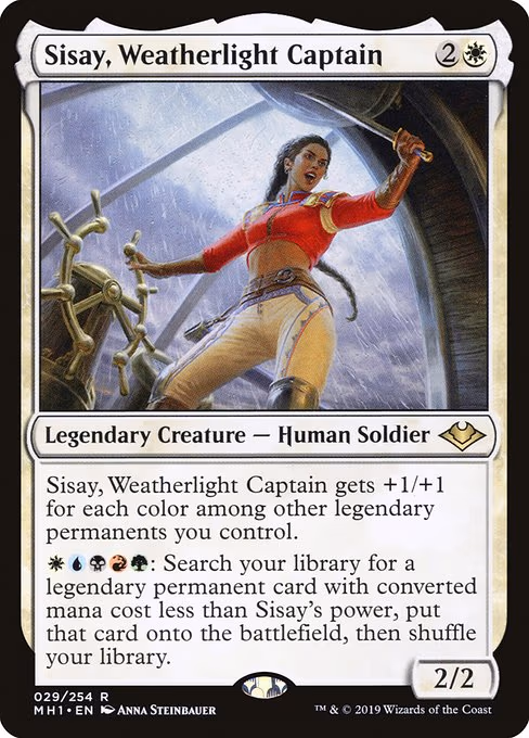 Sisay, Weatherlight Captain
