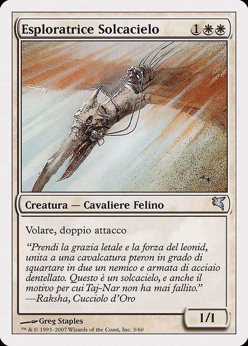 Skyhunter Skirmisher (Italian) - "Esploratrice Solcacielo"