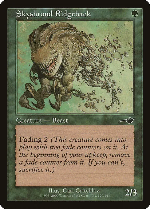 Skyshroud Ridgeback - C (120)