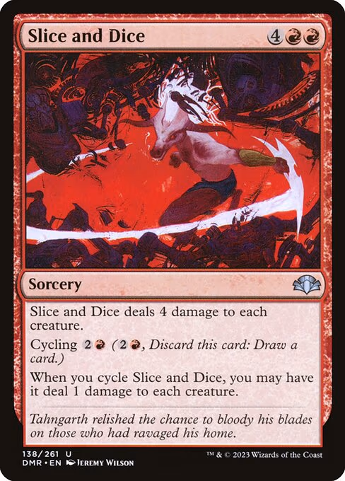 Slice and Dice
