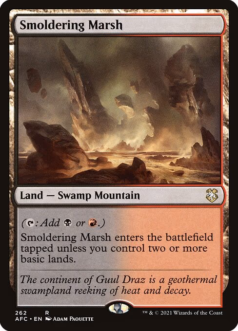 Smoldering Marsh - R (262)