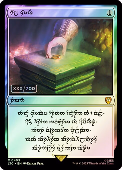 Sol Ring - Dwarven (0409) (Serial Numbered)