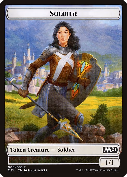 Soldier Token - T (5)