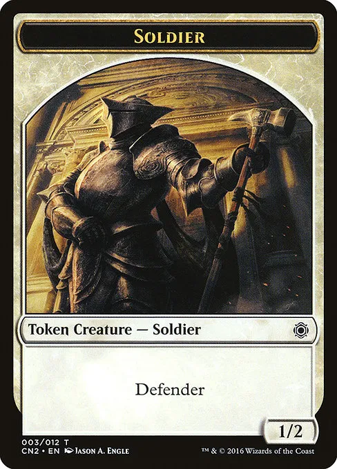 Soldier Token - T (3)