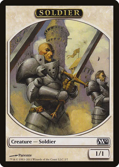 Soldier Token - T (2)