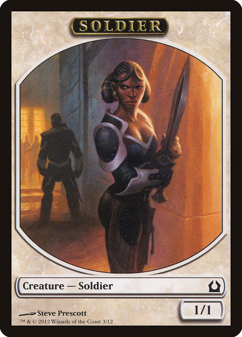 Soldier Token - T (3)