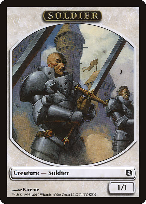 Soldier Token - T (T1)