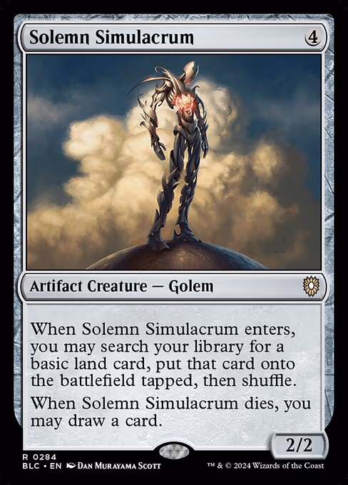 Solemn Simulacrum - R (284)