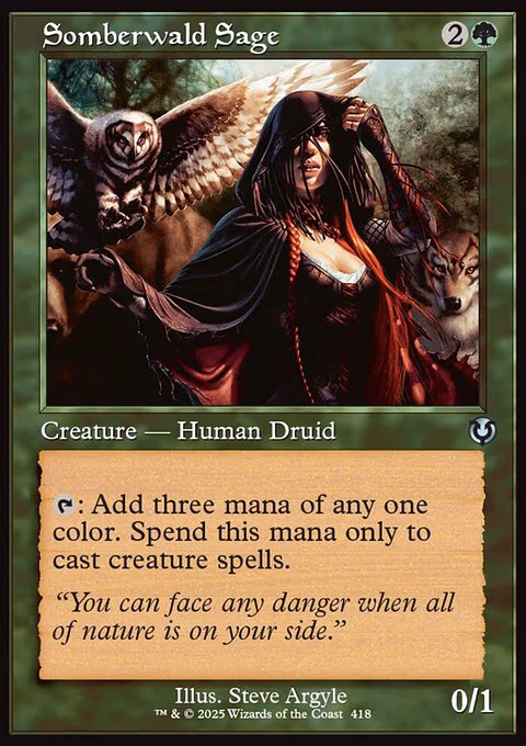 Somberwald Sage (Retro Frame)
