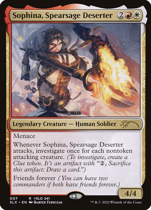 Sophina, Spearsage Deserter
