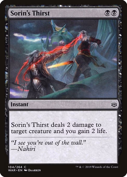 Sorin's Thirst