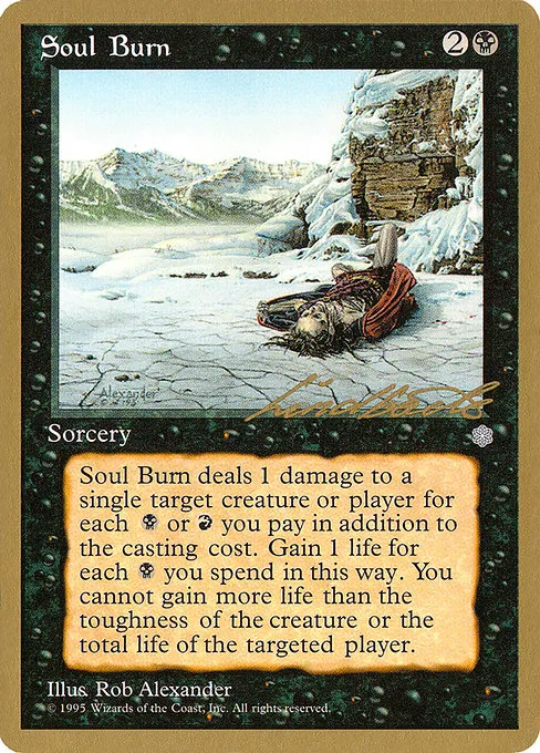 Soul Burn - 1996 Leon Lindback