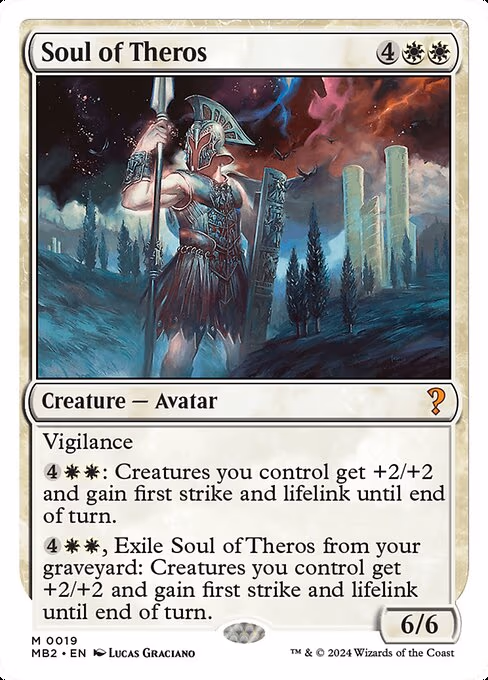 Soul of Theros (White Border) - M (19)