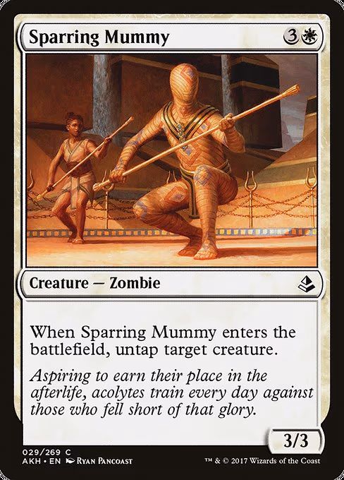 Sparring Mummy