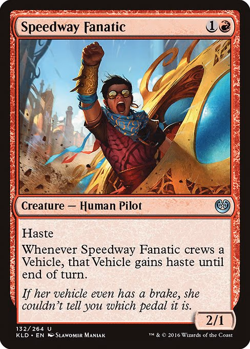 Speedway Fanatic - U (132)