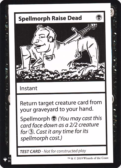 Spellmorph Raise Dead - S