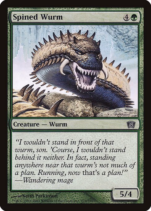 Spined Wurm - C (279)