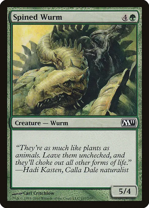 Spined Wurm - C (197)