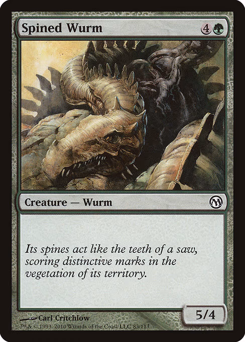 Spined Wurm - C (83)