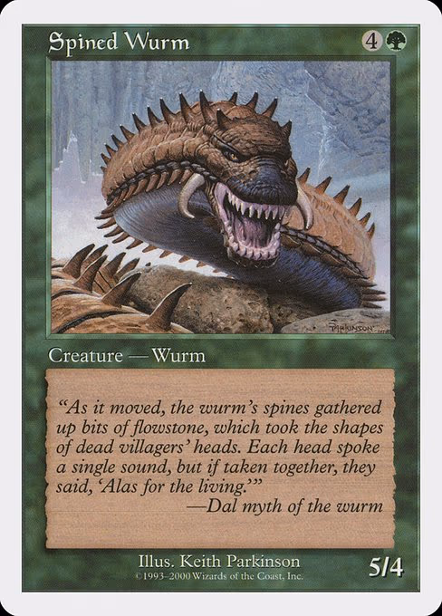 Spined Wurm - P