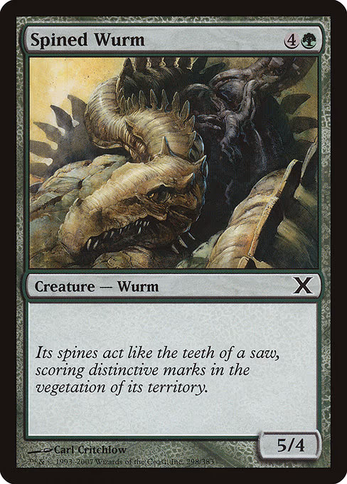 Spined Wurm - C (298)