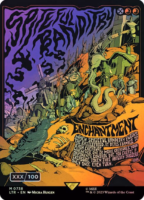 Spiteful Banditry (Borderless Poster) (Serial Numbered)