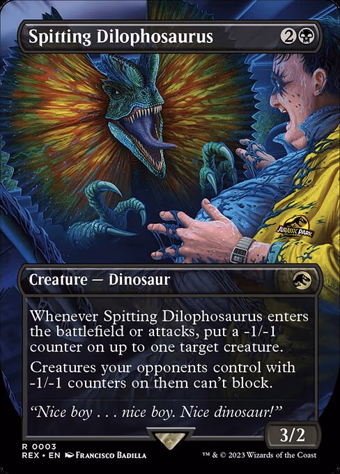 Spitting Dilophosaurus