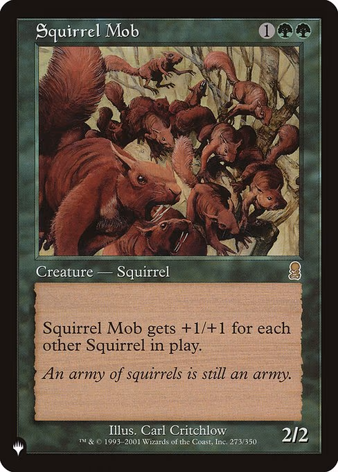 Squirrel Mob - R (273/350)