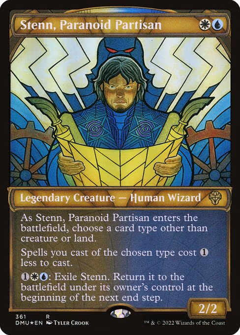 Stenn, Paranoid Partisan