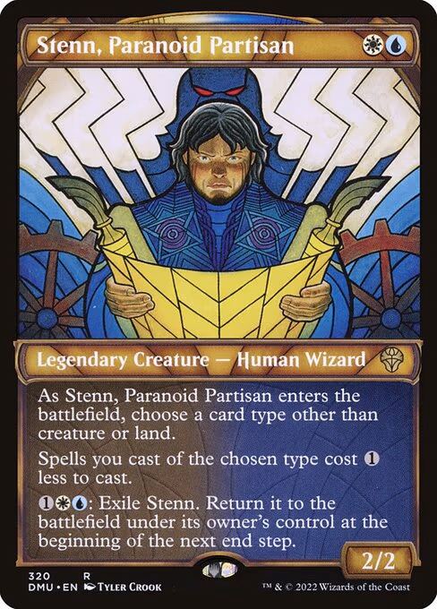 Stenn, Paranoid Partisan