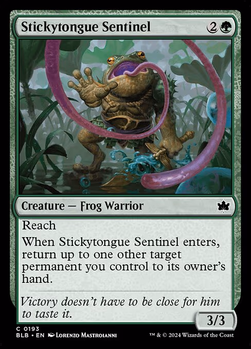 Stickytongue Sentinel - C (193)