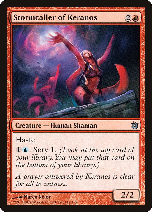 Stormcaller of Keranos - U (112)