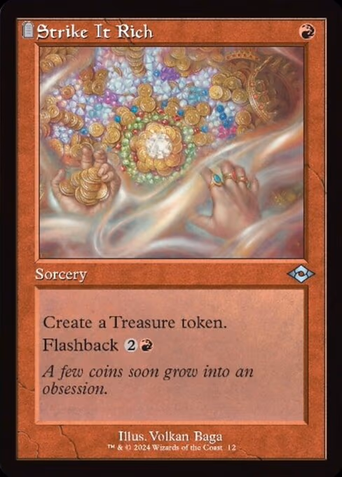 Strike It Rich (Retro Frame)