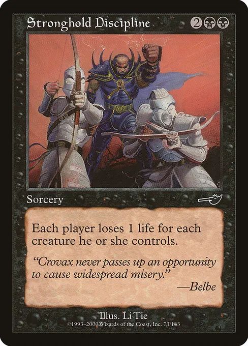 Stronghold Discipline - C (73)