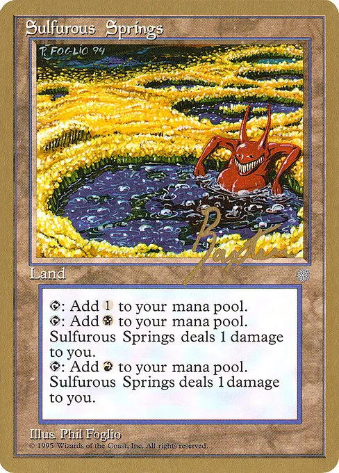 Sulfurous Springs - 1996 George Baxter