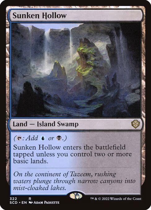 Sunken Hollow - R (322)