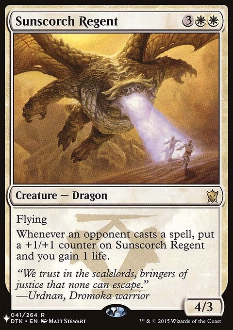 Sunscorch Regent